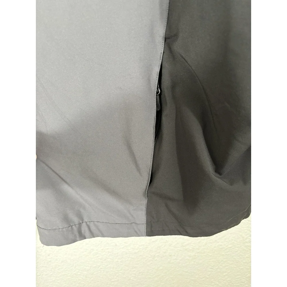 Abacus Jacket Mens 2XL Black Stretch Dry Full Zip‎ Windbreaker Golf Outdoor Coat